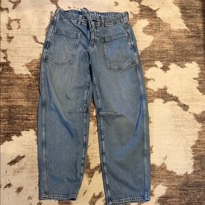 American Eagle barrell jeans